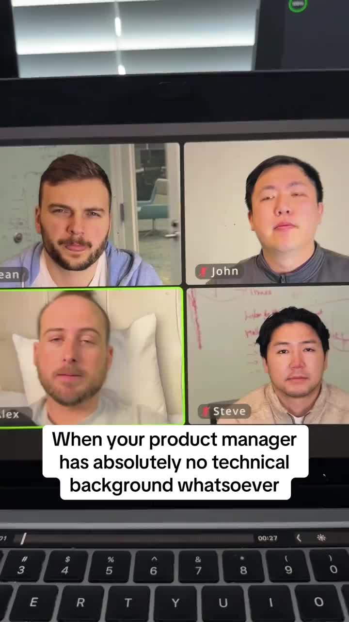 The wedding planner to product manager career path is actually pretty common 😅 #Tech #developerhumor #codingmemes #deve
