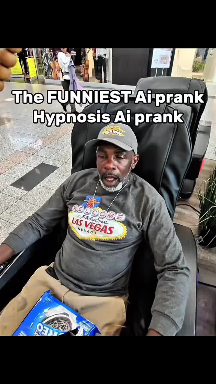 The craziest Ai hypnosis prank | We took him shopping at the end and he was HAPPY ❤️ #menacepartner #ai #prank @Seboob_