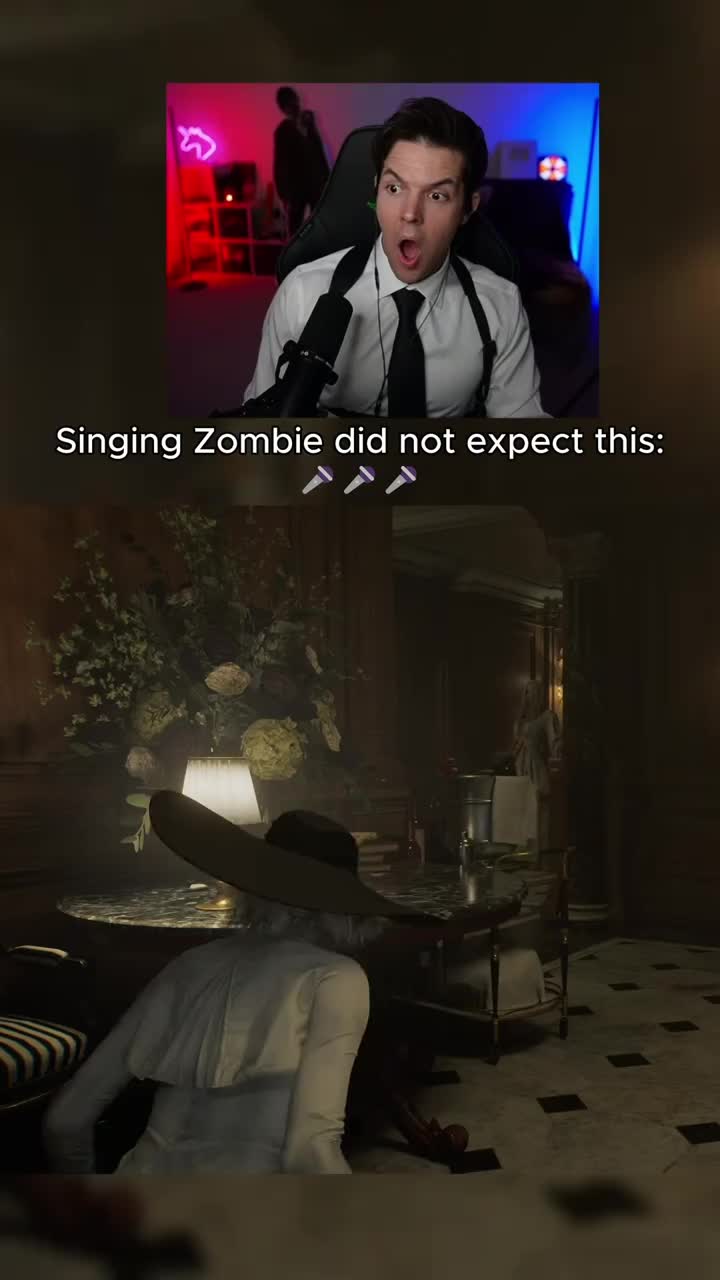 The phantom of Resident Evil Requiem 😂🧟‍♂️ Full playthrough is on my YouTube 👀 #daturaplays #residentevilrequiem