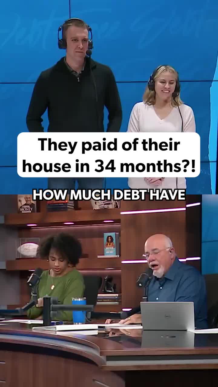 EveryDollar users Chevy & Caitlin reached the Debt-Free Stage after paying off their $95,000 mortgage in 34 months. Thei