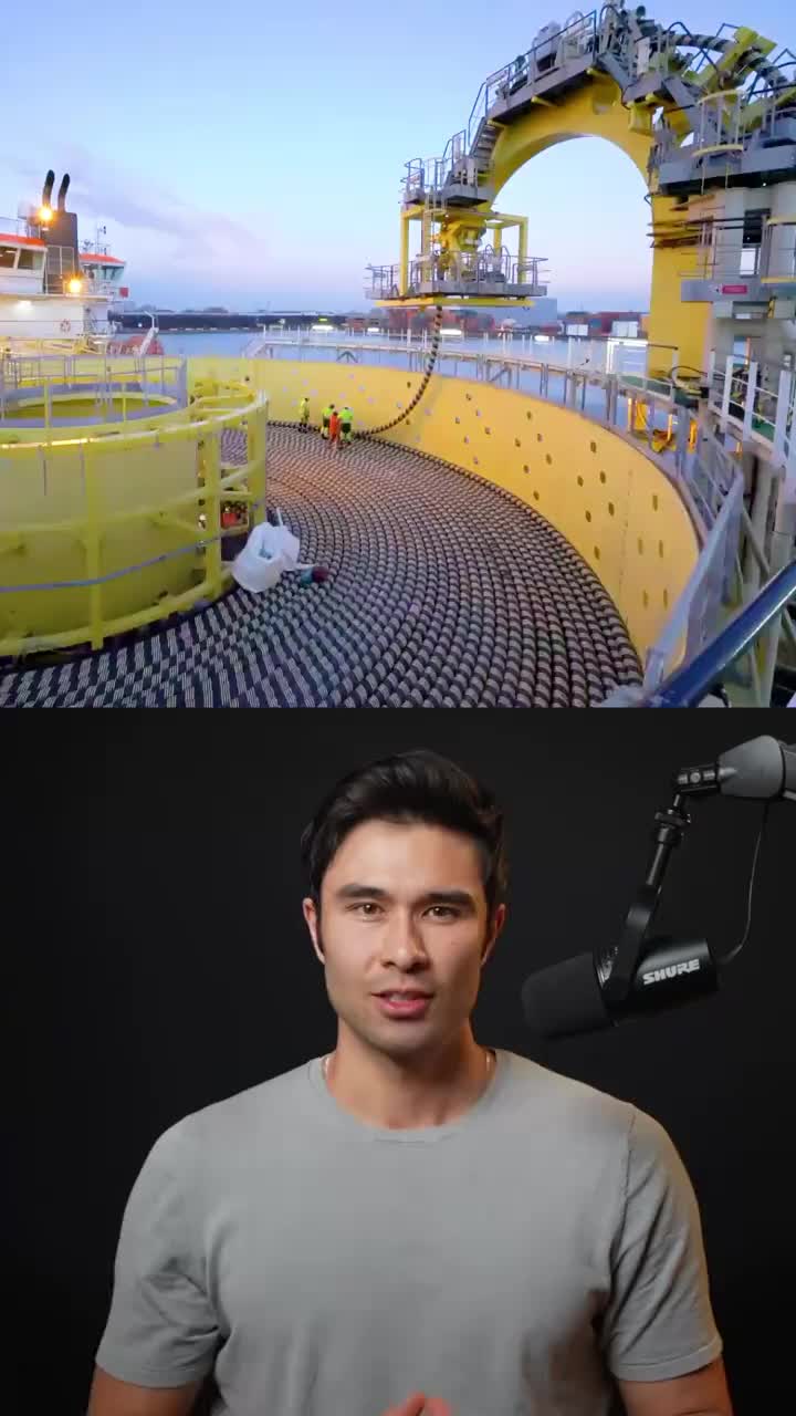 RIP to the first transatlantic fiber-optic cable. It is currently being recovered from the ocean floor. TAT-8, which we