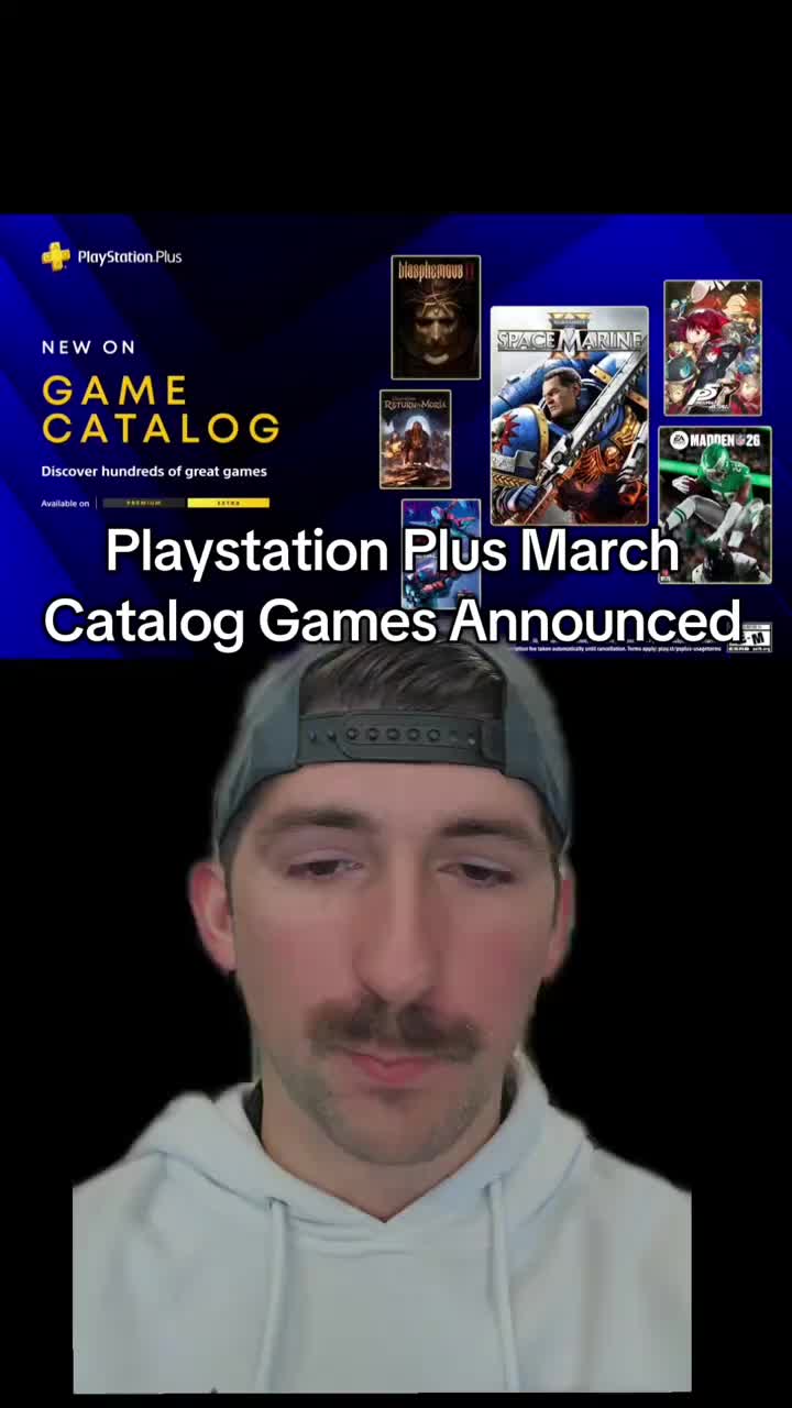 Playstation Plus March Games Catalog Games #gaming #warhammer #spacemarine2 #psplus #playstation
