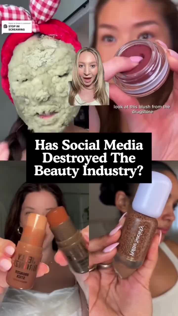 Has social media destroyed the beauty industry? Because we are at an all-time high of beauty products that solely make s