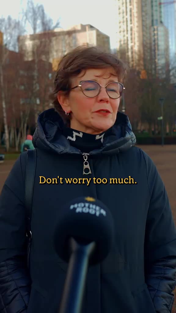 "You can't add any days to your life by worrying." #streetinterview #lifeadvicetiktok #happiness #london #hopecore
