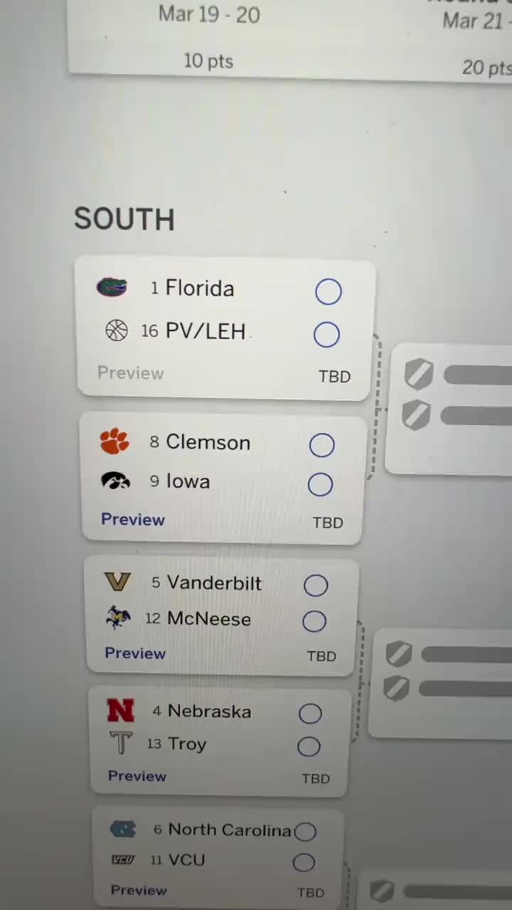 March Madness bracket prediction as Florida’s region can be upsets or chalk, as the Gators try to go back to the final f