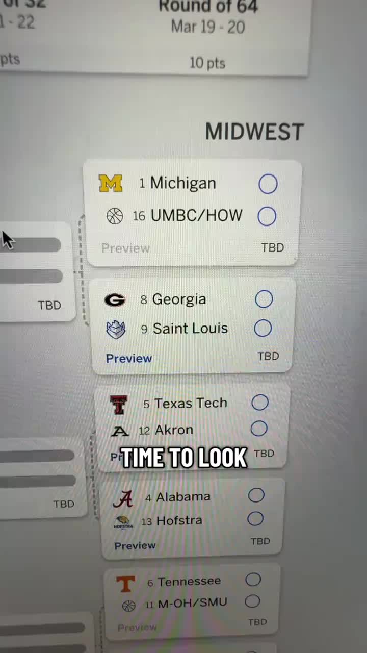 March Madness bracket predictions for Michigan and their run in the NCAA Tournament to the final four #MarchMadness #col