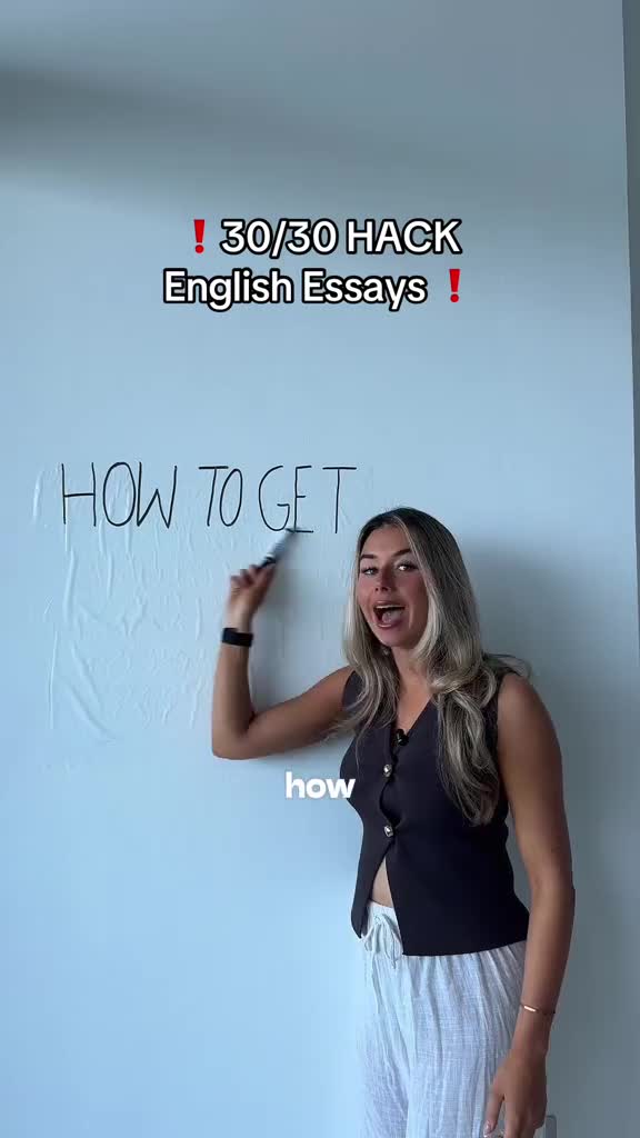 This is how people actually get 30/30 💁♀️ #gcseenglish #gcse #revision