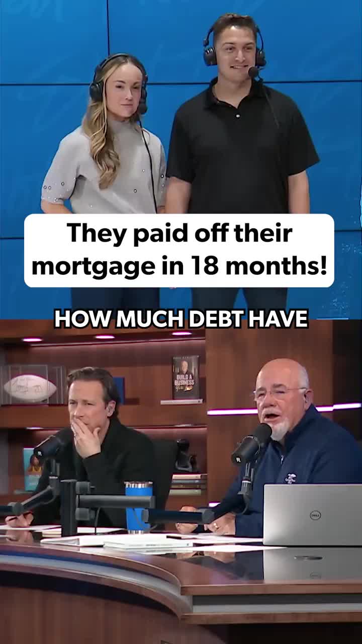 EveryDollar users Josh & Holly reached the Debt-Free Stage after paying off their $175,000 mortgage in just 18 months. R