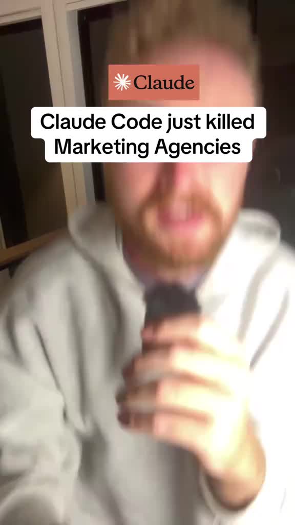 Did Claude Code just kill marketing Agencies? In this video I’ll show you how you can build a marketing team with 7 AI A