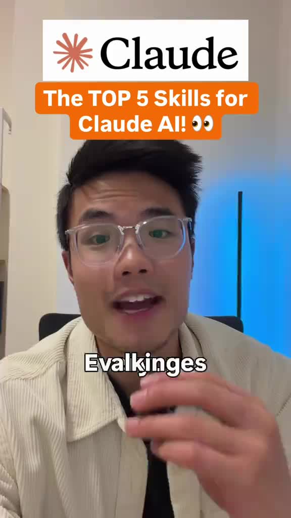 5 Claude Skills that every Claude user needs to install. It’s hard to learn Al and Claude as a beginner. Before you star