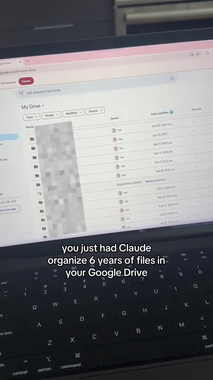 shoutout Claude for keeping me digitally organized and doing the tasks I don’t have the motivation to do myself 🥹🤍 #cl