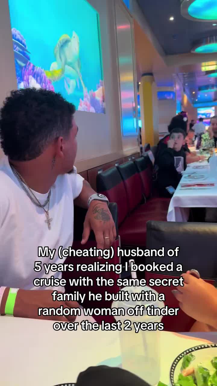 It just sucks the kids had to see everything go down. #cheating #tinder #cheater
