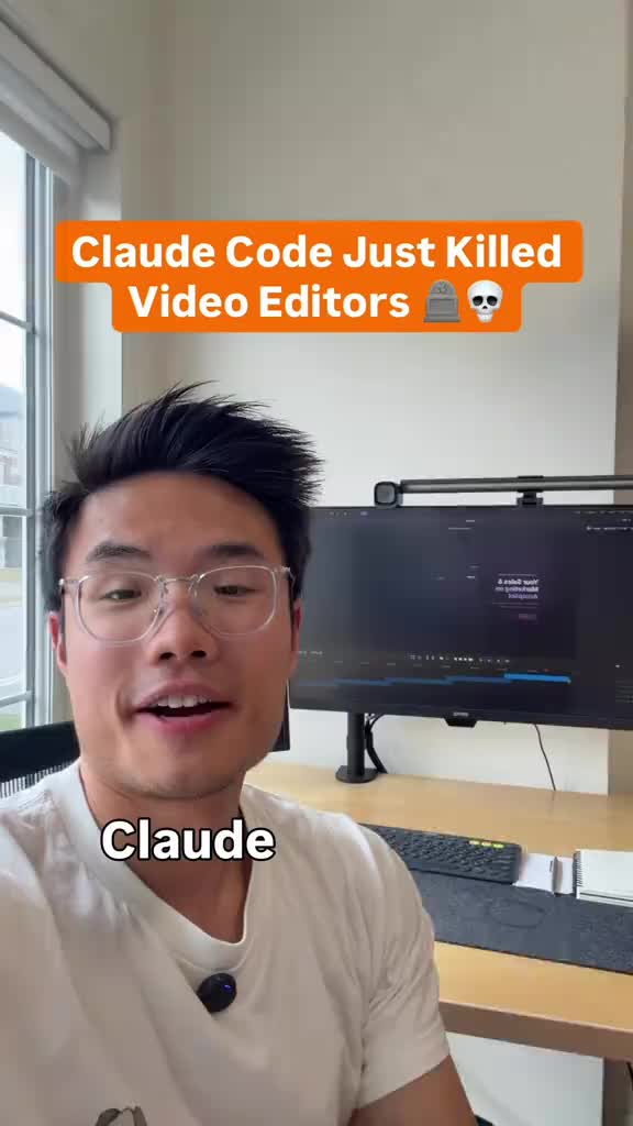 Claude can now create and edit full videos with animations and sound design with this one skill! Replacing your video ed