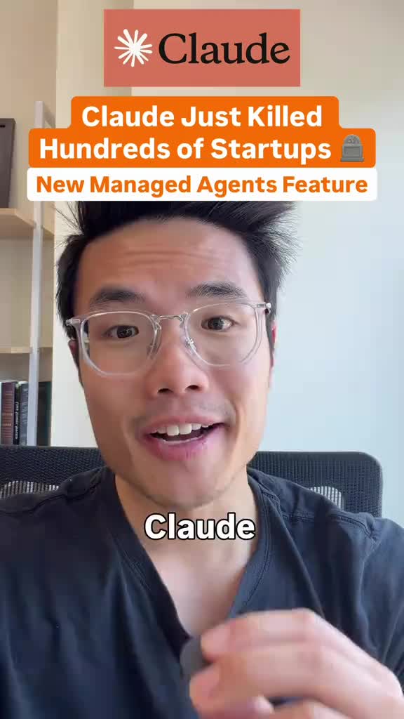 Claude’s new feature: Managed Agents is one of the most important AI releases. It allows you to build full AI agents wit