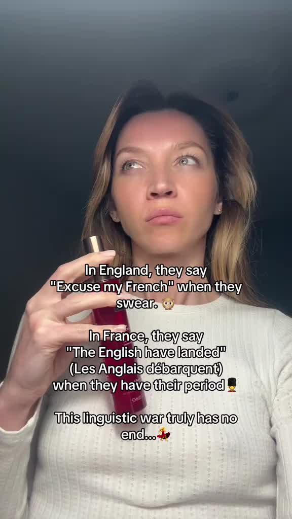 I love how the British and the French have been shading each other through idioms for centuries. 🇫🇷 vs 🇬🇧 What’s you