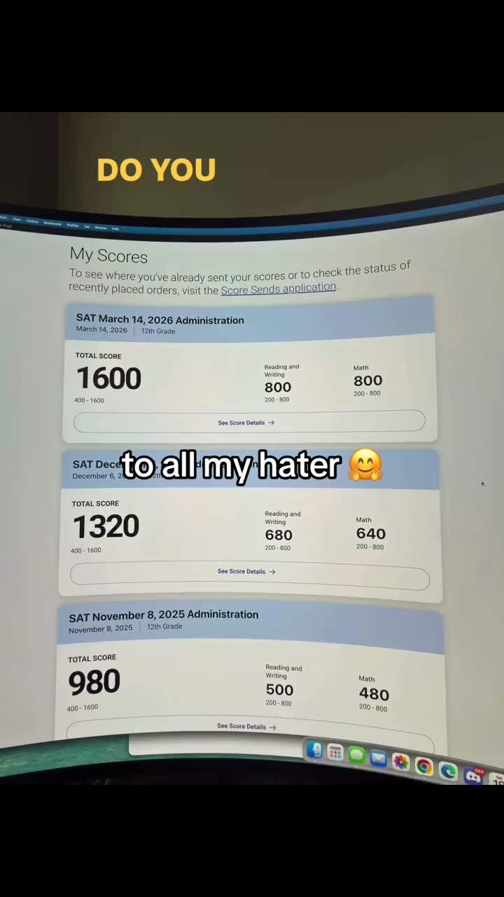 thanks to youtube and dolphin sat #sat #psat #highschool #student #college