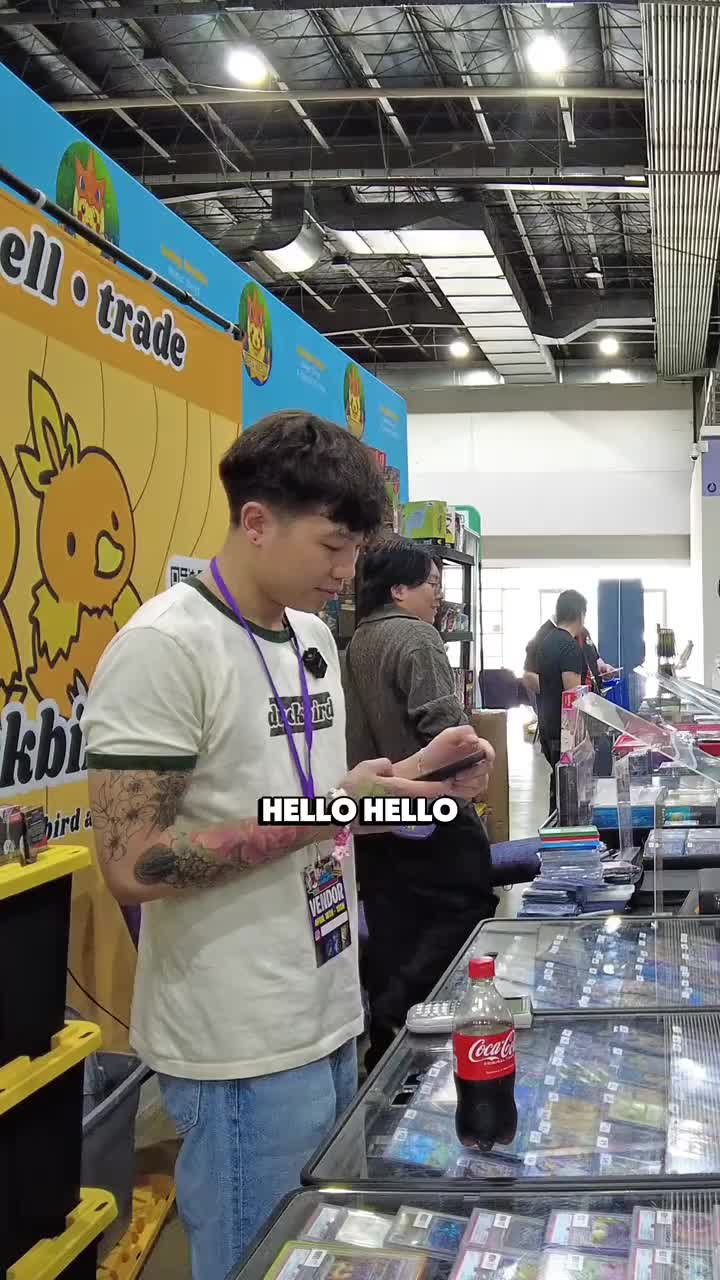 He wanted me to CRACK? 😏  Powered by @CatchBack Cards  #pokemon #pokemontcg #tcg #duckbird #vendor