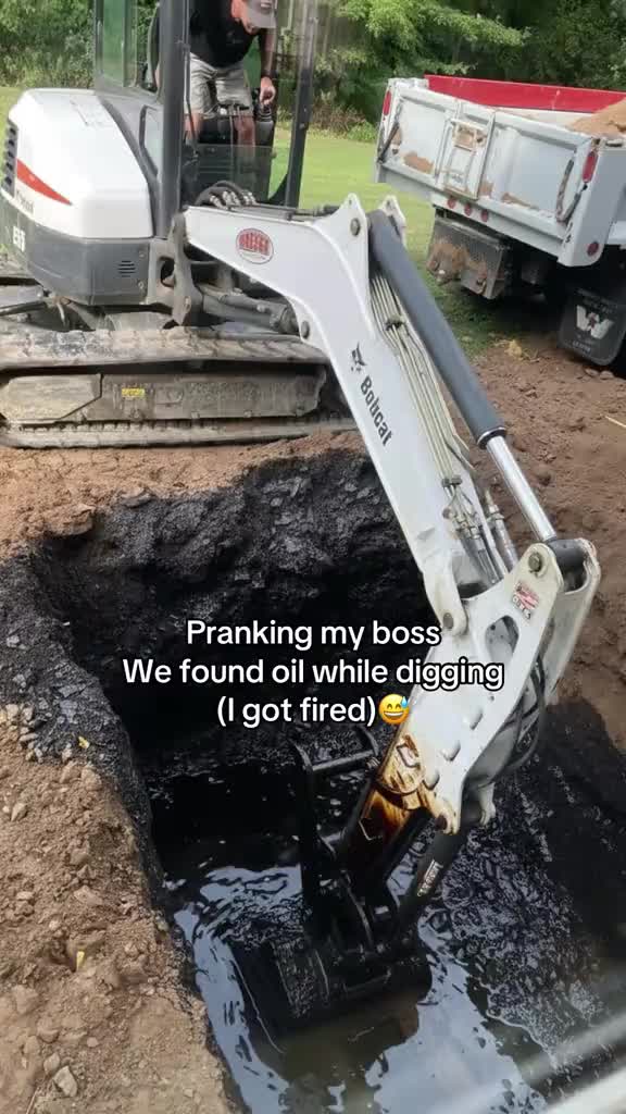 He wants a YATCH so bad 😂 #boss #prank #viral #funnyvideo #oil