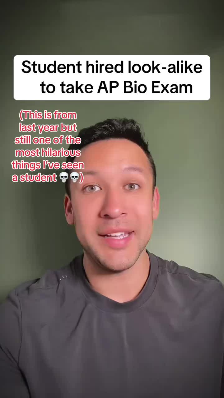 AP Bio exam last year was truly next level insane . . . . #apbio #apexam #apexams #aps #highschool