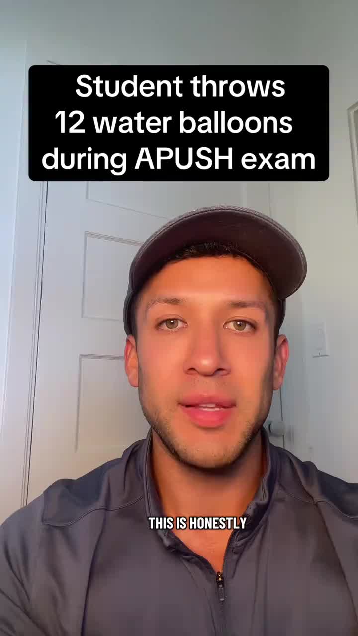APUSH water balloon incident . . . . #apush #apexam #apexams #highschool #fyp