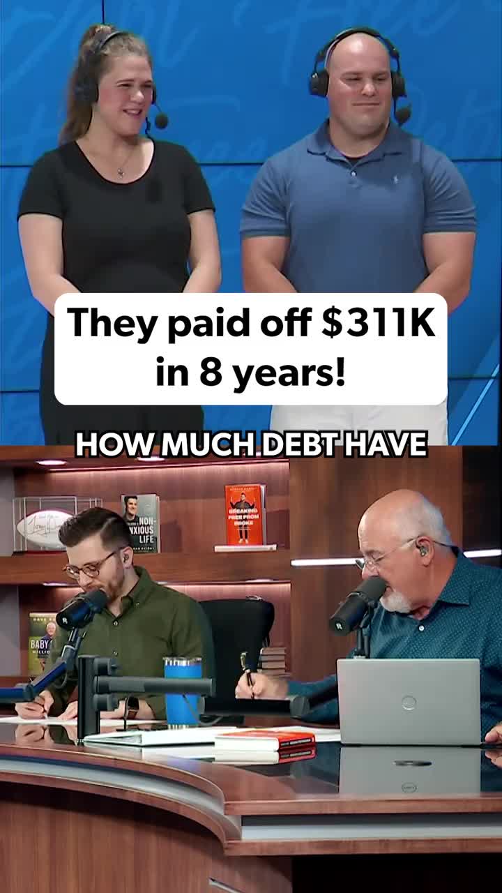 EveryDollar users Matt & Corey reached the Debt-Free Stage after paying off $311,000 in just over eight years. Eight mon