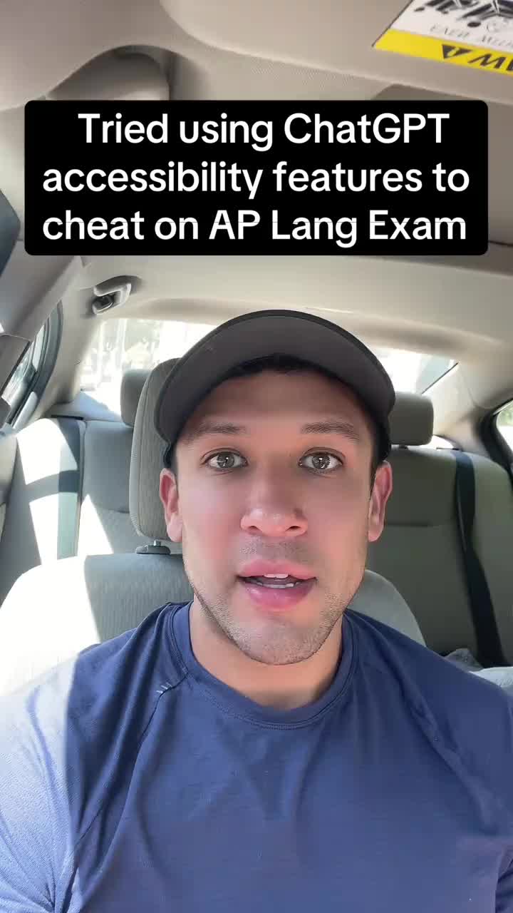 Caught cheating on the AP Lang exam 2026 . . . #aplang #apexam #apexams #highschool #fyp
