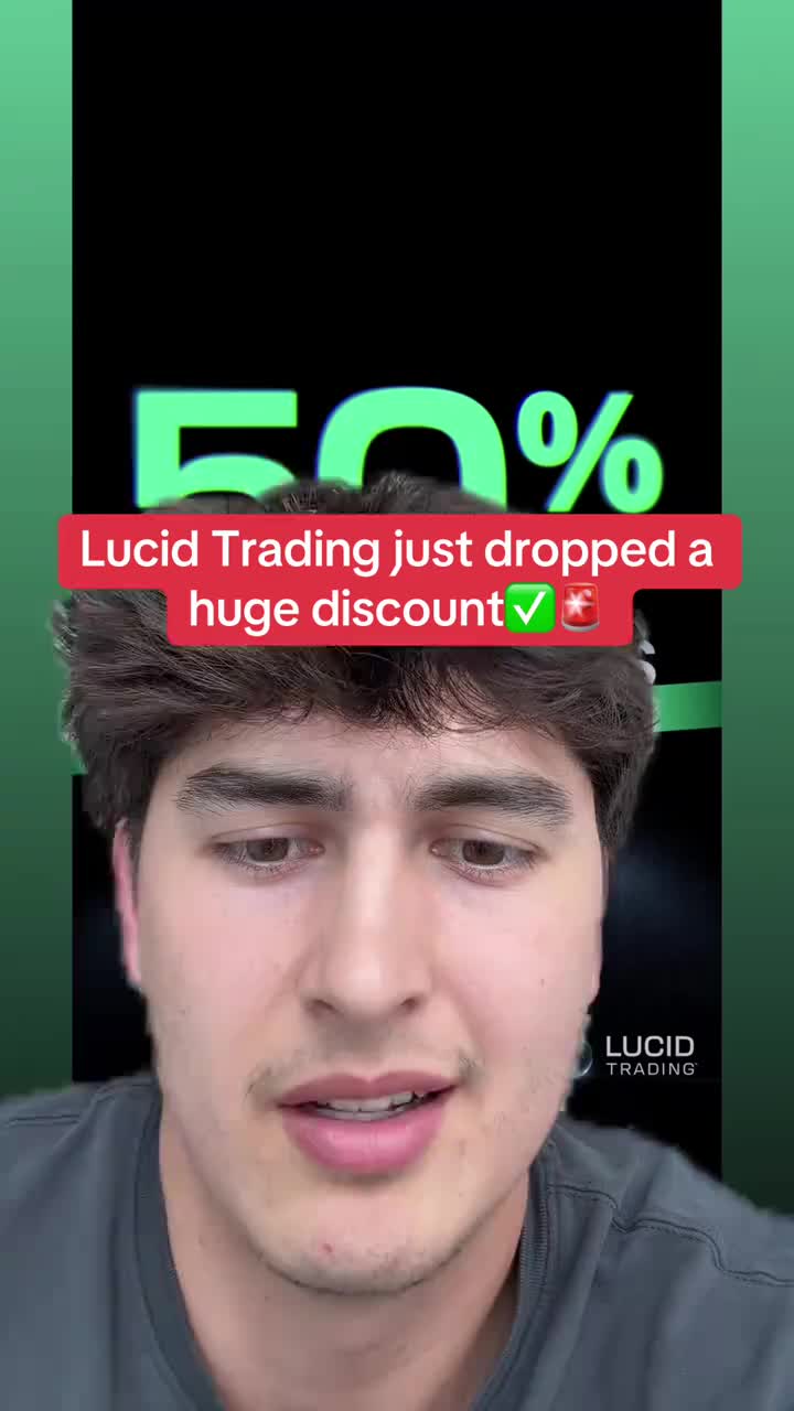 Code “Wawa” on Lucid Trading✅ #trading #daytrading #futurestrading #daytrader #propfirm