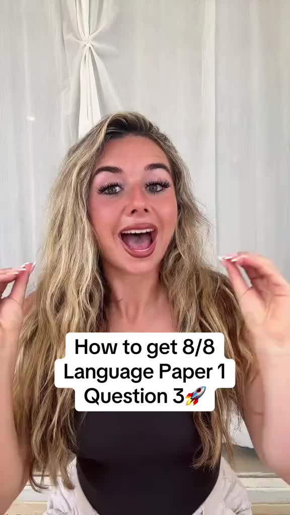 Language paper 1 question 3 hack🤩🤩#gcse #englishlanguage