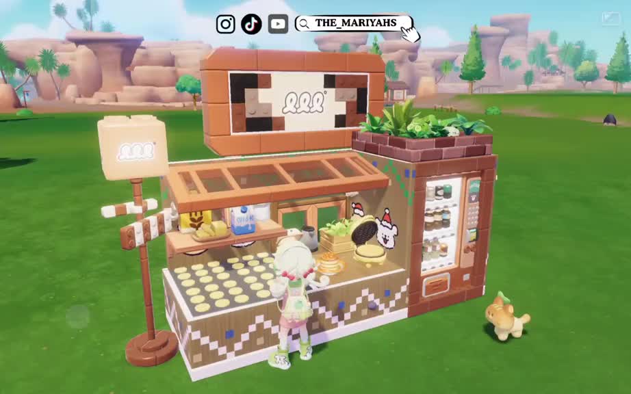 Heartopia | Modular Streets Pancake Stand Tutorial 🥞🤭🤍 #Heartopia #HeartopiaCreatorTeam #ShareMyHeartopia #Heartopi