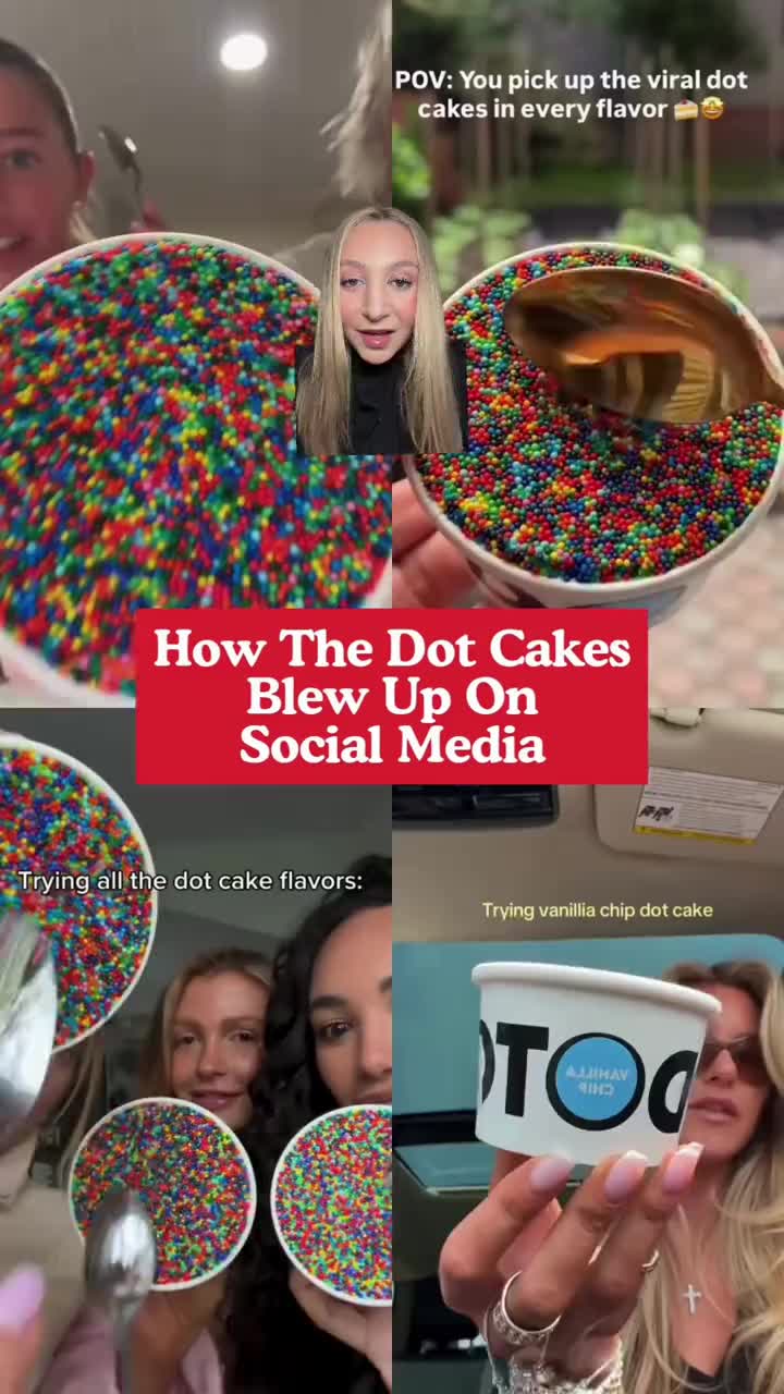How The Dot Cakes blew up on social media. The importance of a product being so interesting on the shelf that people wan