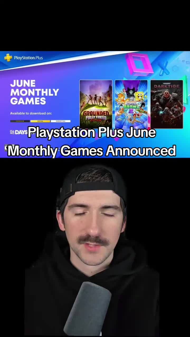 Playstation Plus June Monthly Games Announced #gaming #playstation #psplus #playstationplus #ps5