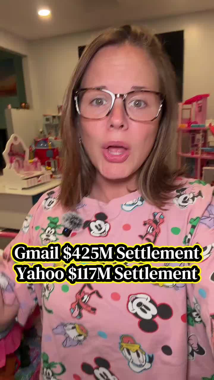 Gmail $425M Settlement Yahoo $117M Settlement #yahoo #gmail #google #settlemate #email