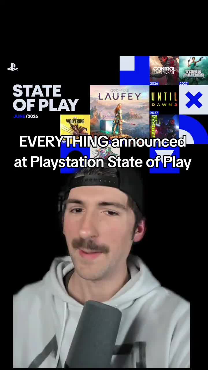Everything announced at Playstation State of Play #gaming #godofwar #playstation #ps5 #untildawn
