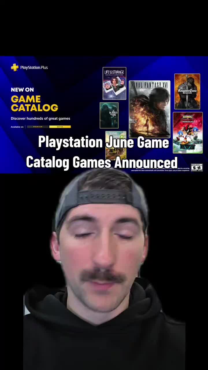 Playstation June Games Catalog Games Announced #gaming #playstation #finalfantasy #lifeisstrange #psplus