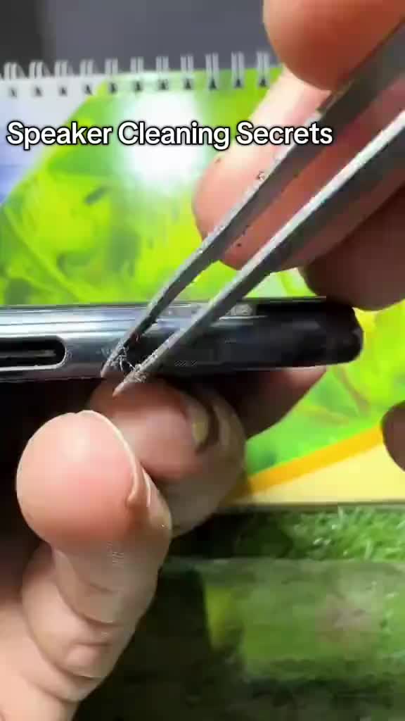 Speaker Cleaning Secrets#speakercleaning #soundboost #phonefix #phonefix #speakercleaner