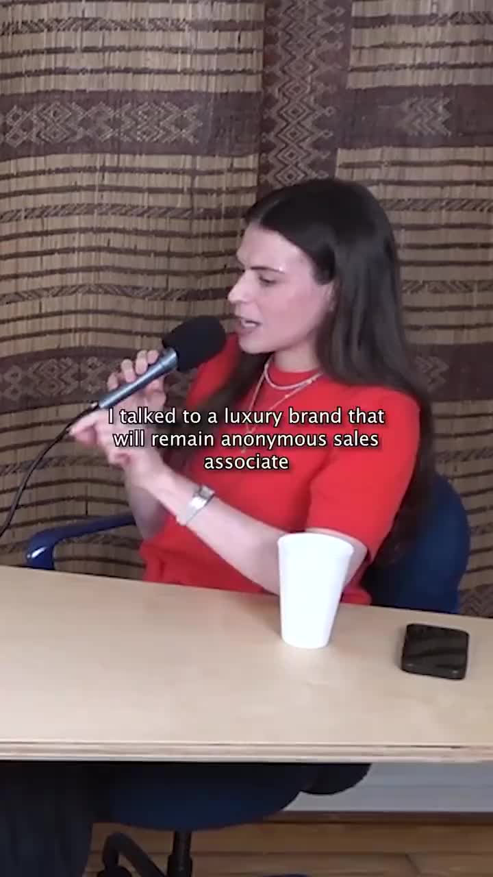 full podcast with the cut’s chantal fernandez out now on apple + spotify 🎧 watch on patreon 📺 #luxuryfashion #shopping