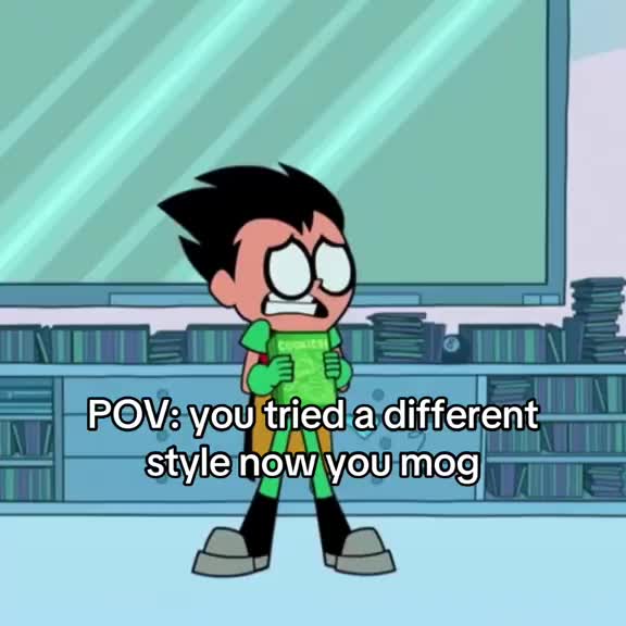 Face anylse with: @AuraPal App #robin #teentitansgo #mog #differentstyle #looks