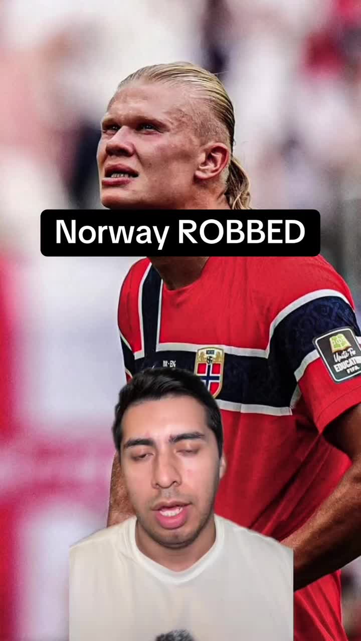 Norway were ROBBED in their FIFA World Cup match against England today🇳🇴 England sky camera goal🚨 #TikTokCampaign #so