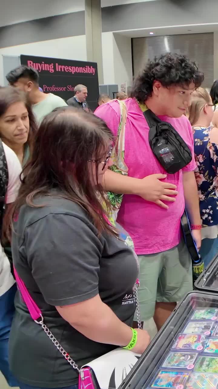 I ALMOST CRIED 😭 #pokemonvendor #pokemoncards #pokemontiktok