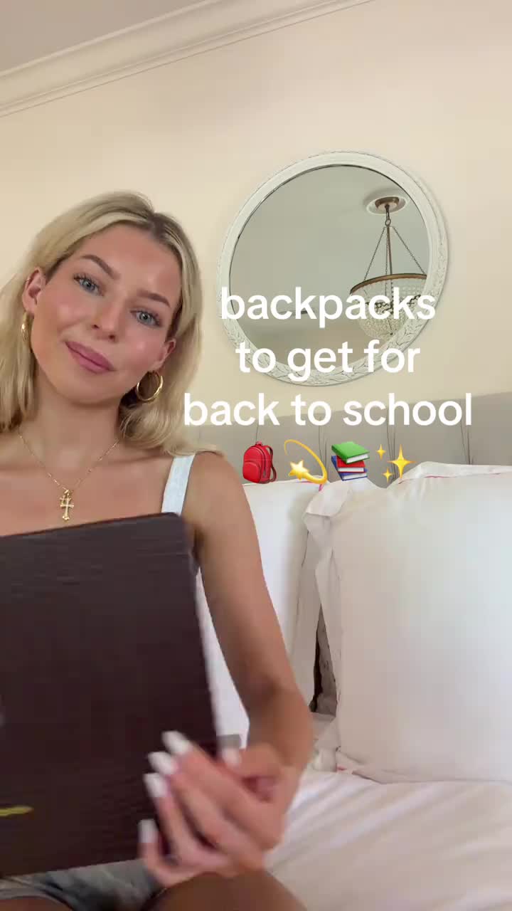 where to get backpacks for back to school ✏️📚💫 #backpacks #backtoschoolshopping #schooloutfit #backtoschool #fyp @lulu
