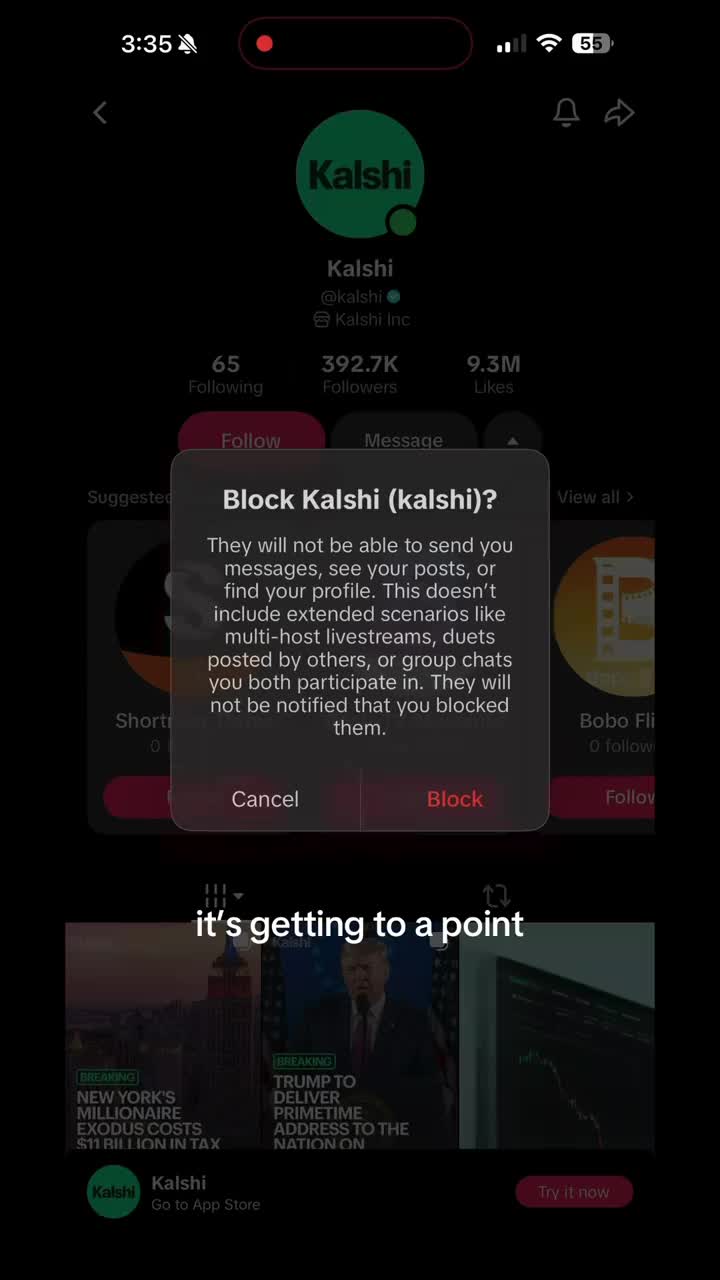 GO AWAY!!!! #kalshi #sportsbetting #fypシ #foryou #fyp