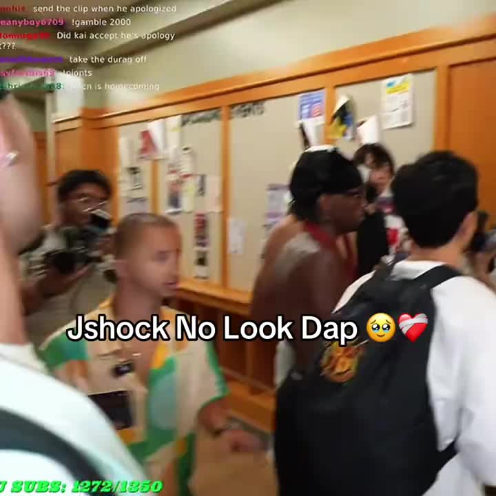 Jshock no look dap up with Braeden 🥹❤️🩹 #braeden #jshock #kaicenat #streameruniversity #fypシ゚viral
