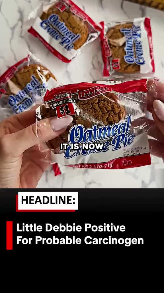 ⚠️ Scanned on the EXPOSR app⚠️ Little Debbie Swiss Rolls are banned outright in Norway and Austria. In the EU, the same