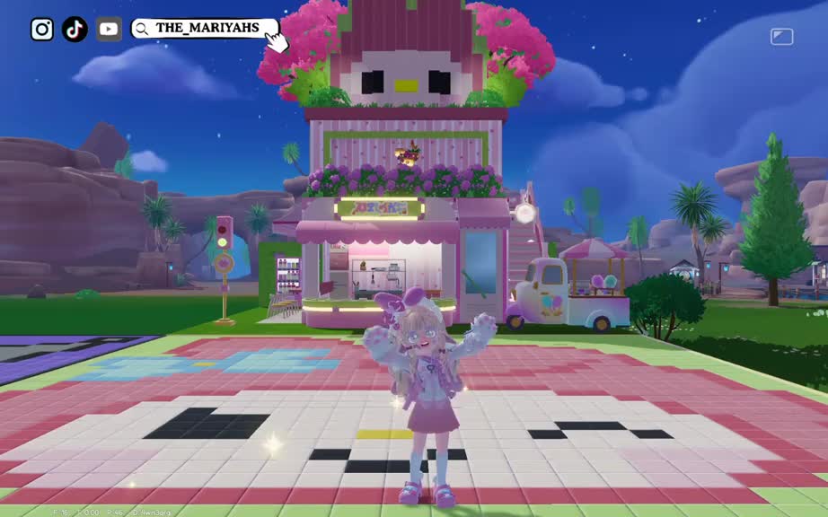 Here's the My Melody house tutorial 🩷💞 100% glitch free 🎀 Heartopia x Sanrio #Heartopia #HeartopiaCreatorTeam #ShareM