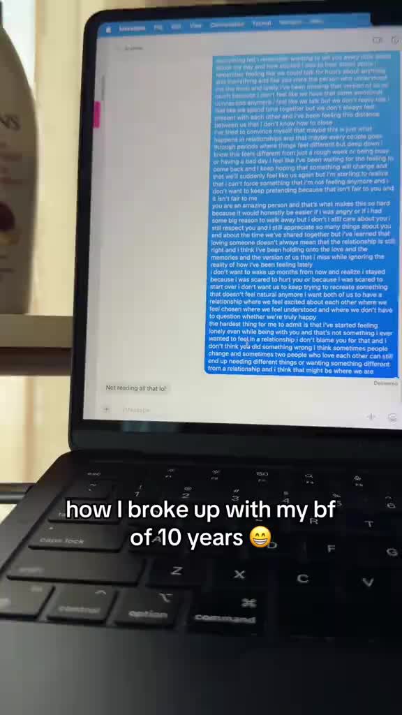 his loss…🙂 app is called Crosstalk (shorty.now) #breakup #cheating #cheater #boyfriend #fyp