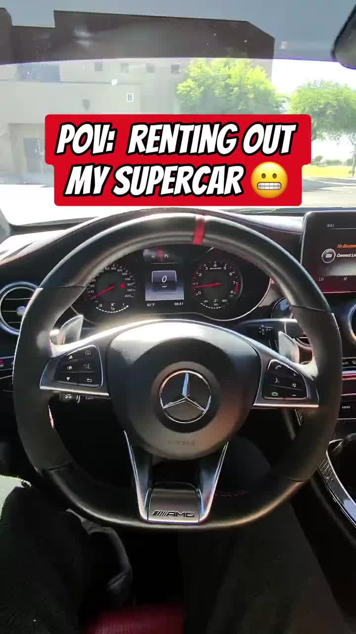 The end shows the downside of renting out supercars… #amg #rental #c63s #profit #carsoftiktok