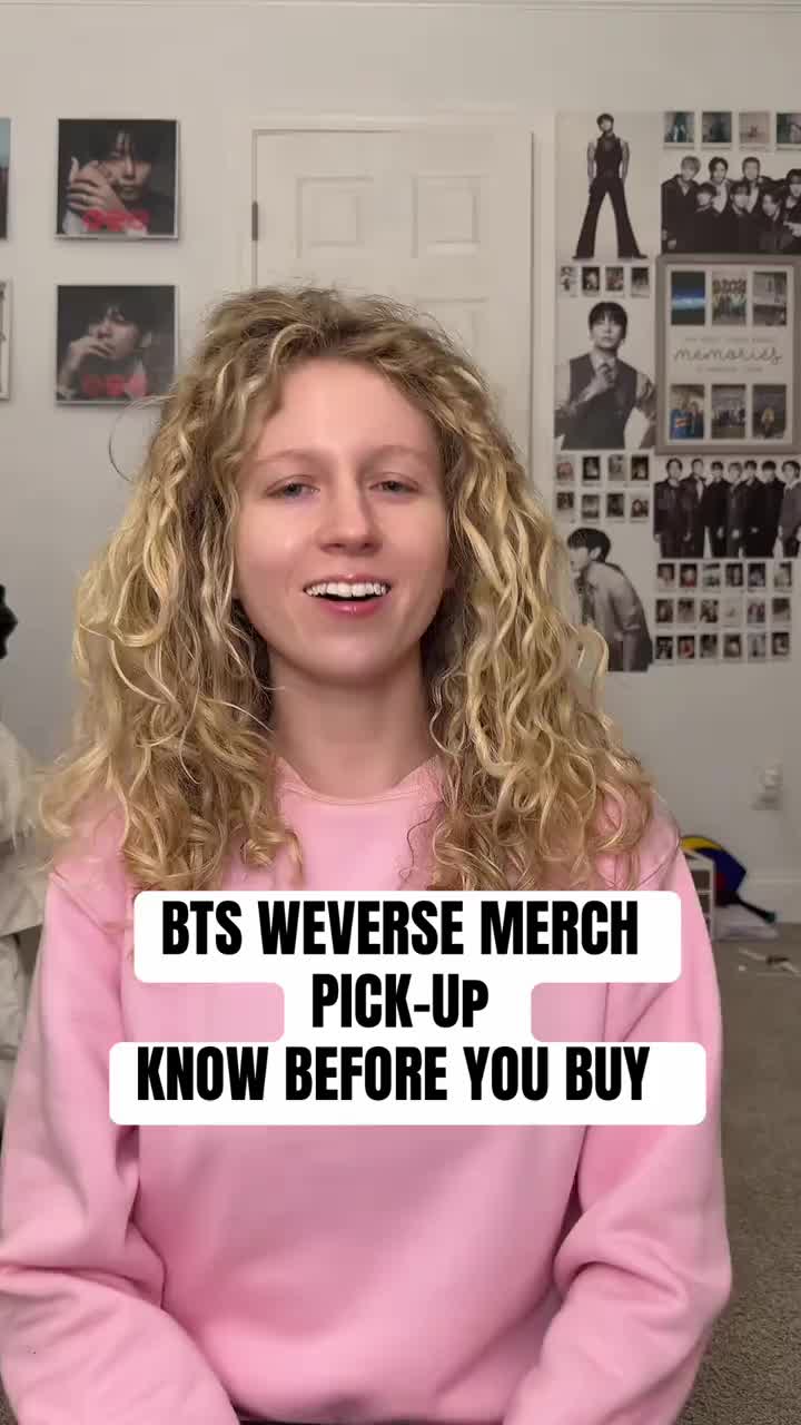 BTS WEVERSE PICK UP TIPS  #bts_official_bighit #btsarirang #btsmerch #weverse #btsupdate