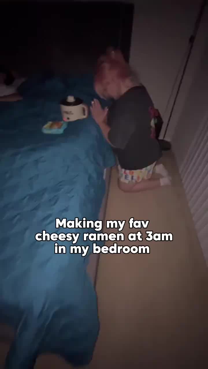 My Favorite Cheesy Ramen 🩵 #ramen #ramenhacks #ramennoodles