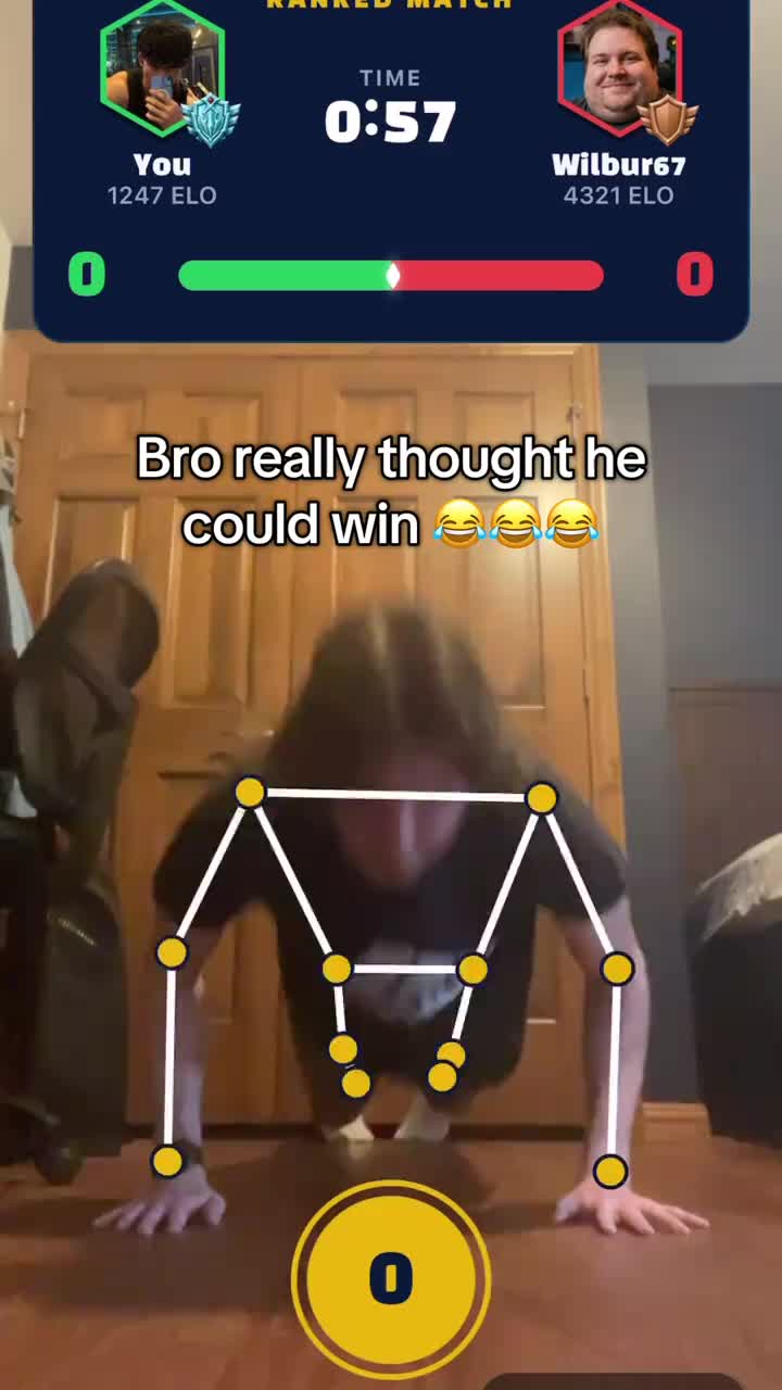 Thanks for helping me rank up bro 😂