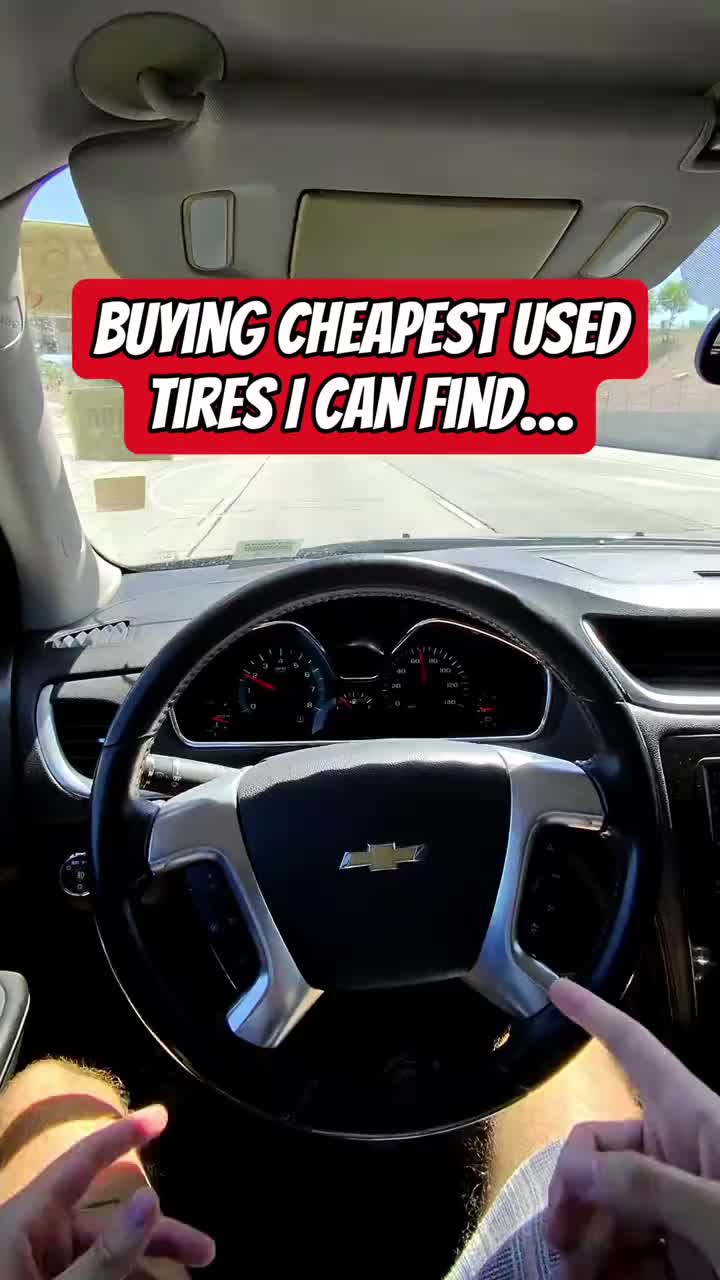 What’s wrong with buying used tires?… #flippingcars #profit #business #carflip #carsoftiktok